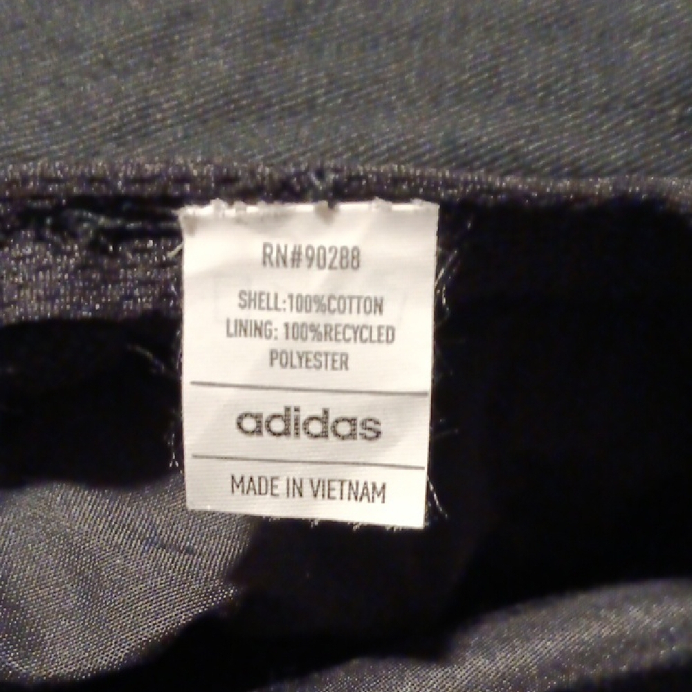 Adidas Black Cotton Blend Apparel